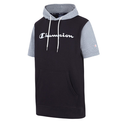 Champion Authentic Classic Big Logo Short Sleeve Hoodie