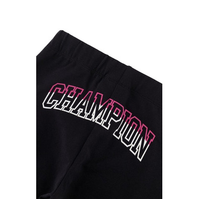 Champion Bookstore Mädchen \'\' Lycra Leggings "Schwarz"