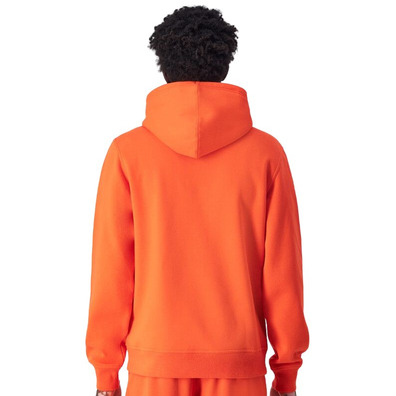 Champion bestickt Big Logo Fleece Hoodie "Orange"