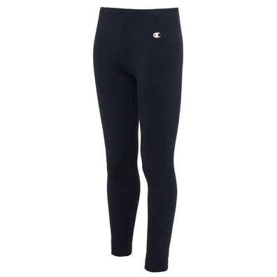 Champion Girls Leggings Legacy Logo C "Navy"