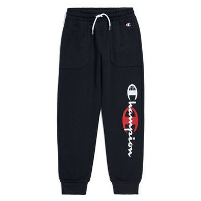 Champion Kids Basketball Logo Fleece Joggers "Black"