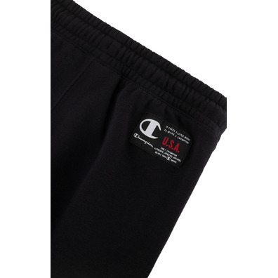 Champion Kids Basketball Logo Fleece Joggers "Black"