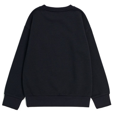 Champion Kids Basketball Logo Fleece Sweatshirt "Black"