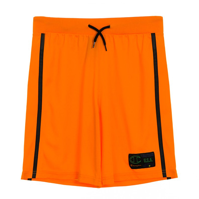 Champion Kids Basketball Neon Sport Short "Electric Orange"