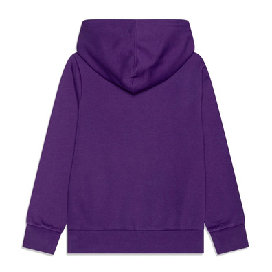 Champion Kids Großes Logo Fleece Hoodie "Dark Purple"