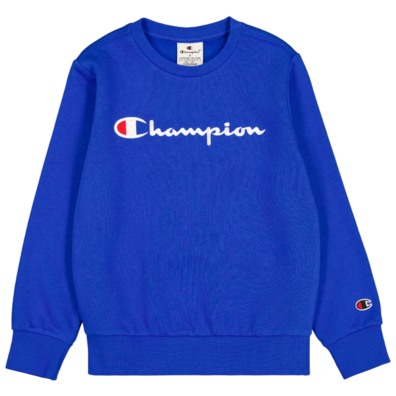 Champion Kids Big Logo Fleece Sweatshirt "Blau"