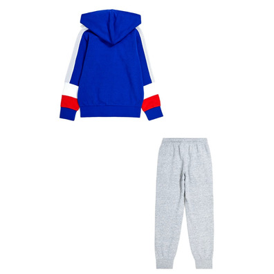 Champion Kids Colour Block Logo USA Trainingsanzug "Nautical Blue"