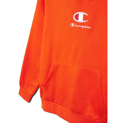 Champion Kinder Rochester Kapuzenpullover "Orange"