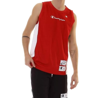 Champion Legacy Basketball Großes Logo Tank Top "Red"