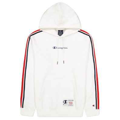 Champion Legacy Basketball Kontrast Details Fleece Hoodie "White"