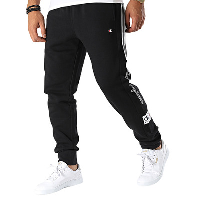 Champion Legacy Basketball Kontrast Details Fleece Joggers "Black"