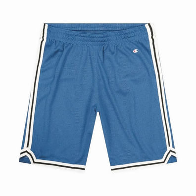 Champion Legacy Basketball Stripe Band Detail Shorts "Blau"