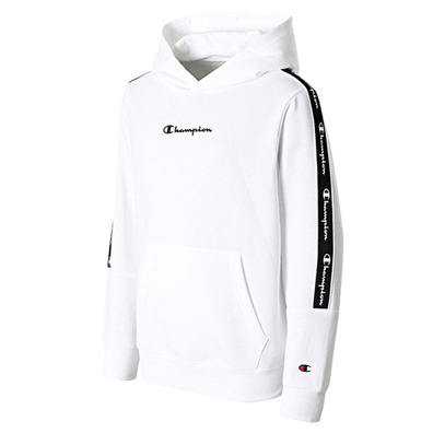 Champion Legacy Jungs Tape Insert Light Fleece Hoodie "White"