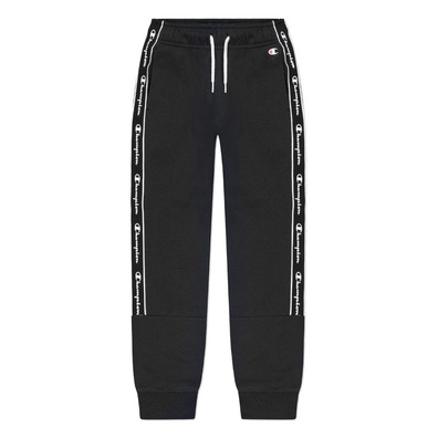 Champion Legacy Jungs Tape Light Fleece Joggers "Schwarz"