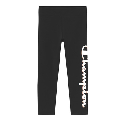 Champion Legacy Girls Leggings Script Logo Drucken "Schwarz