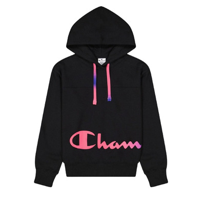 Champion Legacy Kapuzenpullover mit bunten Details "Schwarz"