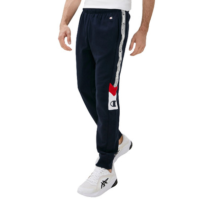 Champion Legacy Jacquard Tape Insert Stripe Jogger "Navy"