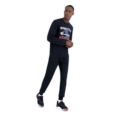 Champion Legacy New York Graphic Print Sweatshirt "Navy"