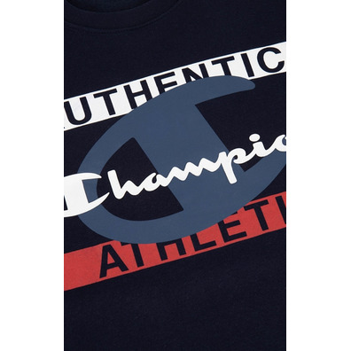 Champion Legacy New York Graphic Print Sweatshirt "Navy"