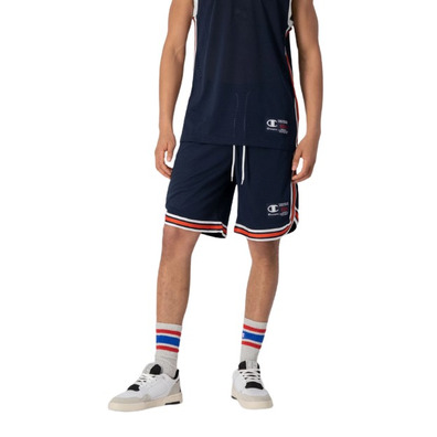 Champion Retro Basketball Mesh Shorts "Blaue Marine"