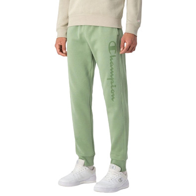 Champion Legacy Side Script Logo Fleece Joggers "Green"