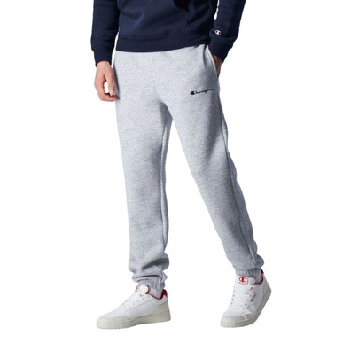 Champion Legacy Slim Fit Scrip Logo Bestickte elastische Manschettenhose "Gray"