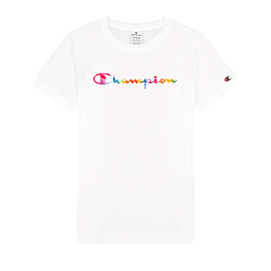 Champion Legacy Wm ́s Script Colors Logo T-Shirt "White"