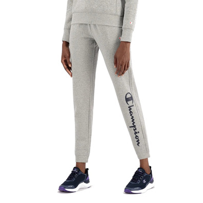 Champion Legacy Wn ́s Contrast Script Logo Drucken Gefesselte Jogger "Grey"