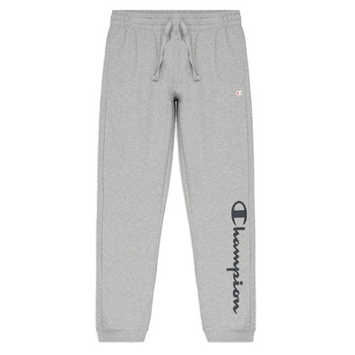 Champion Legacy Wn ́s Contrast Script Logo Drucken Gefesselte Jogger "Grey"