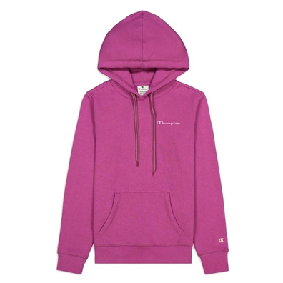 Champion Legacy Wn ́s Small Script Logo Print Hoodie "Purple"