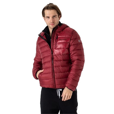 Champion Leichte Nylon Kapuzenjacke "Red"