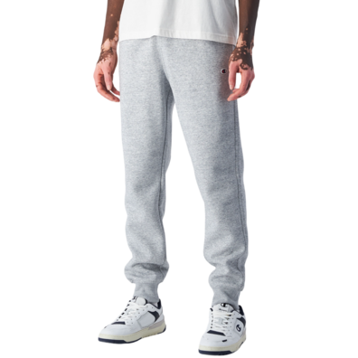 Champion Ribbed Manschetten Fleece Slim Fit Joggers "Light Grey"