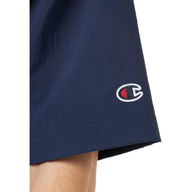 Champion Rochester Bookstore Full-Zip Thin Short Sleeve Jacke "Navy"