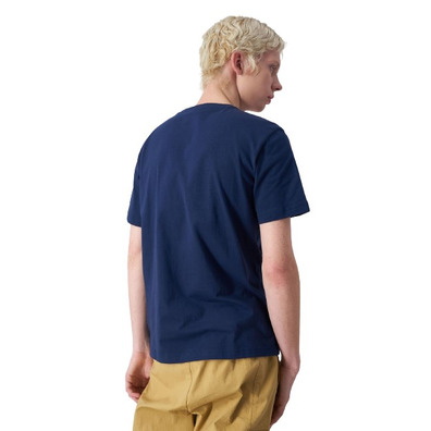 Champion Rochester Buchhandlung Multicolour Cotton T-Shirt "Navy"