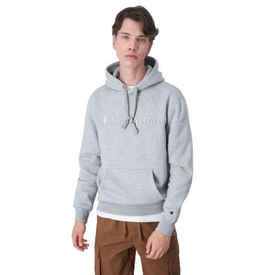 Champion Rochester Tonal bestickt Fleece Hoodie "Light Grey"