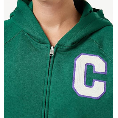 Champion Rochester Wms Bookstore Heavy Fleece FZ Jacke "Forest Green"