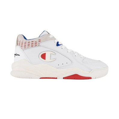 Champion Rochester Z90 Leder Mid Trainer "White-off-White"