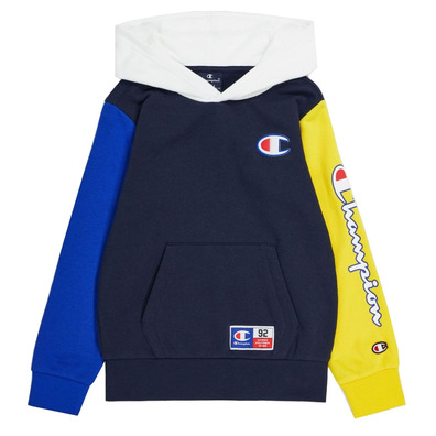 Champion Sport Lifestyle Basketball Kapuzen Logo C "Navy"