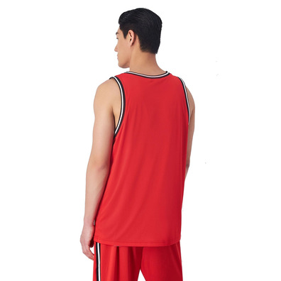 Champion Sport Lifestyle Basketball Reversible Mesh Tank Top "White-Red"