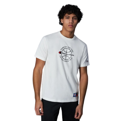 Champion Sport Lifestyle Basketball Stretch Baumwolle T-Shirt "White"