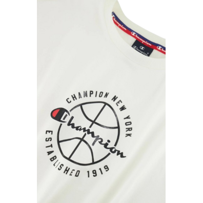 Champion Sport Lifestyle Basketball Stretch Baumwolle T-Shirt "White"