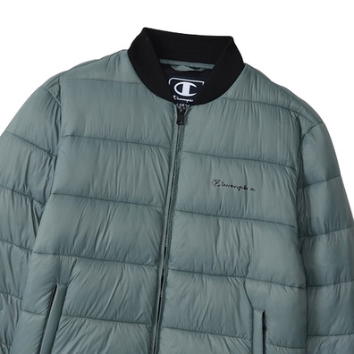 Champion wasserdicht gepolsterte Bomberjacke "Green"