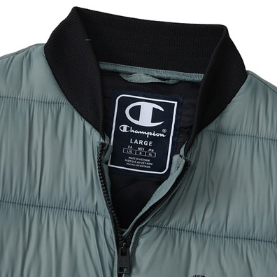 Champion wasserdicht gepolsterte Bomberjacke "Green"