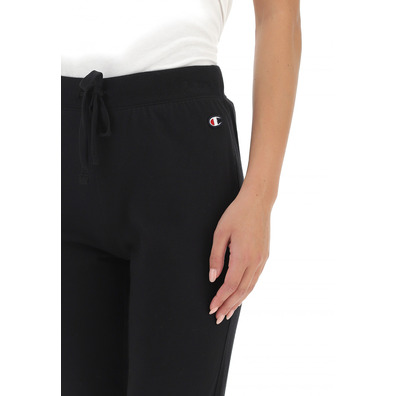 Champion Woman\'s Legacy Regular Fit Logo C Rib Manschettenhose "Schwarz"