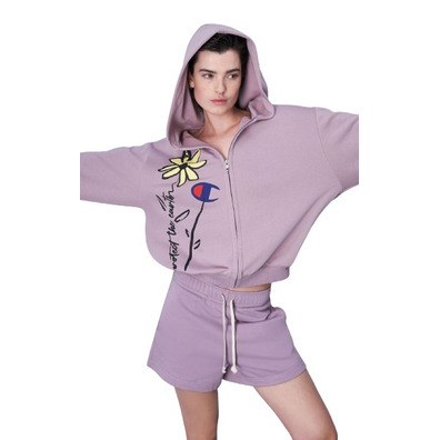 Champion Woman\'s Rochester Future Care Full-Zip Hoodie "Lilac"