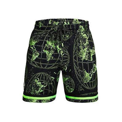 Curry Statement Short "Green World"