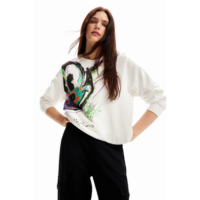 Desigual Arty Mickey Maus Sweatshirt "Raw"