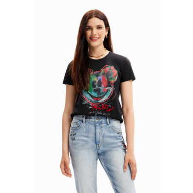 Desigual Arty Mickey Maus T-Shirt "Black"