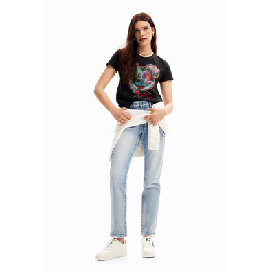 Desigual Arty Mickey Maus T-Shirt "Black"