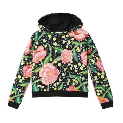 Desigual Girls Blume Kapuzenpullover